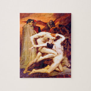 Dante & Virgil (Bouguereau 1850) Pussel