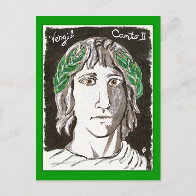 Dante's Inferno, Canto II-vykort Vykort (Framsida)