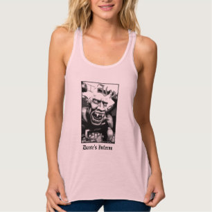 Dantes Inferno Dam Racerback Tank Linne Med Racerback