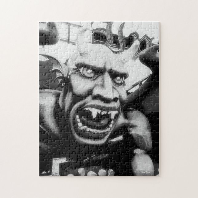 "Dante's Inferno Djävulen" Jigszawa Puzzle Pussel (Vertikal)