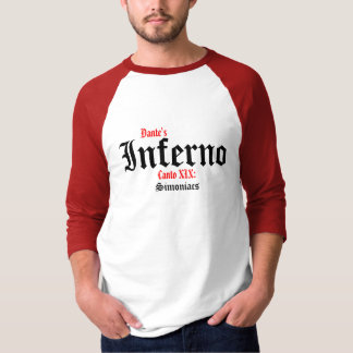 Dantes Inferno, skjorta för Canto XIX T-shirt