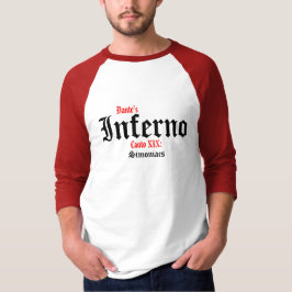 Dantes Inferno, skjorta för Canto XIX Tröja