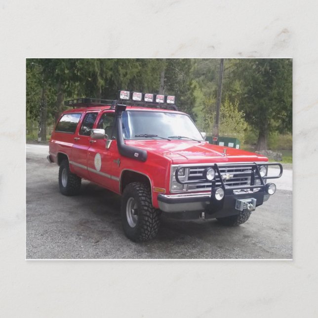 Dante's Peak Förort Vykort (Framsida)