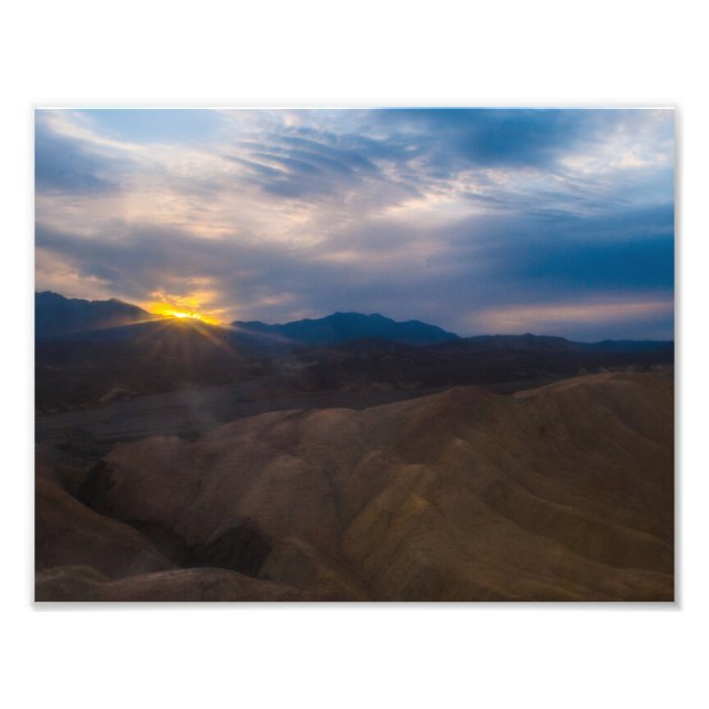 Dante's View in Death Valley Fototryck (Framsidan)