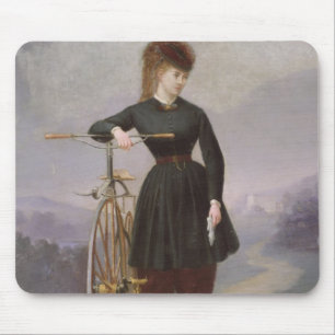 d'Antigny Blanche och henne Velocipede Musmatta