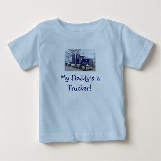 dantruck min pappor en lastbilsförare! t-shirt