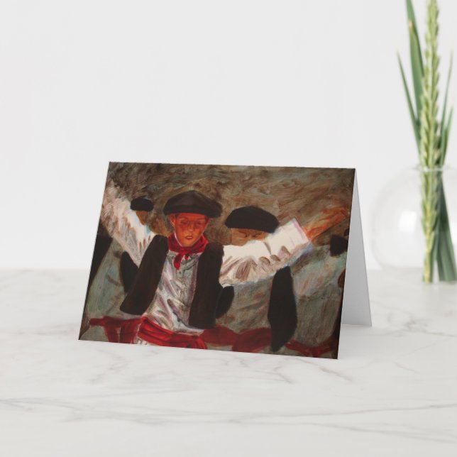 Dantzaritxiti - Basque Dancer Kort (Framsida)