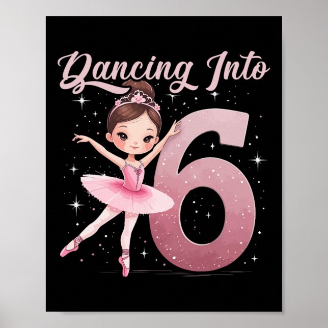 Danuta in i 6 Födelsedagsfester Ballet Girls Poster (Framsidan)
