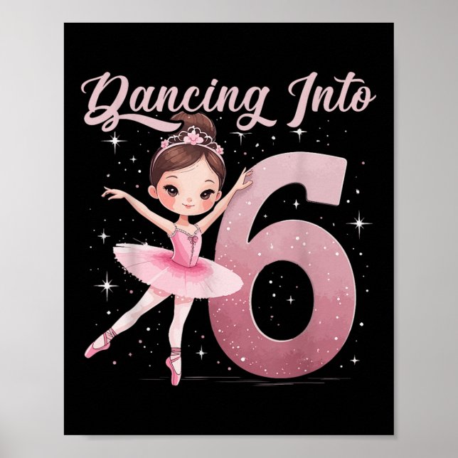 Danuta in i 6 Födelsedagsfester Ballet Girls Poster (Framsidan)