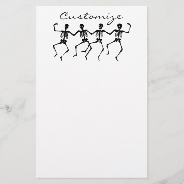 Danuta Skeletons Halloween Thunder_Cove Brevpapper (Framsida)