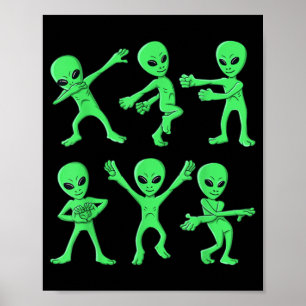 Danuta Utomjordingars Dance Challenge Halloween Poster
