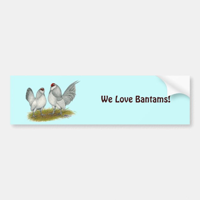 D'Anvers Self Blue Bantams Bildekal (Framsidan)