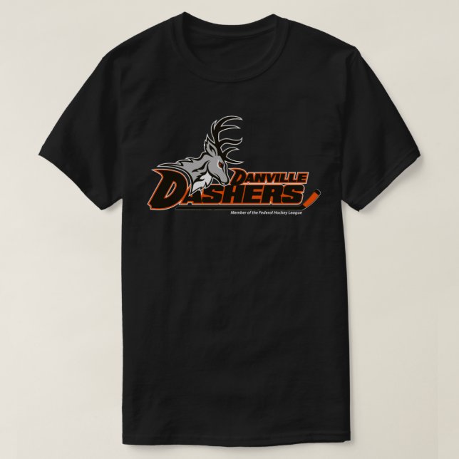 Danville Dashers Classic T Shirt (Design framsida)