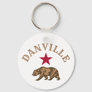 Danville, Kalifornien Keychain Nyckelring
