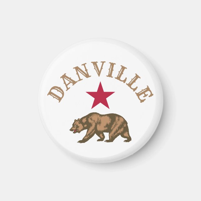 Danville, Kalifornien Magnet (Framsidan)