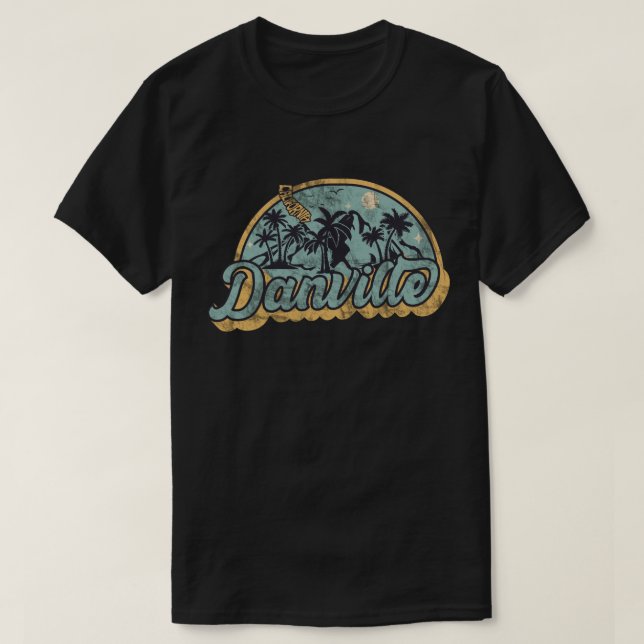 Danville, Kalifornien T Shirt (Design framsida)