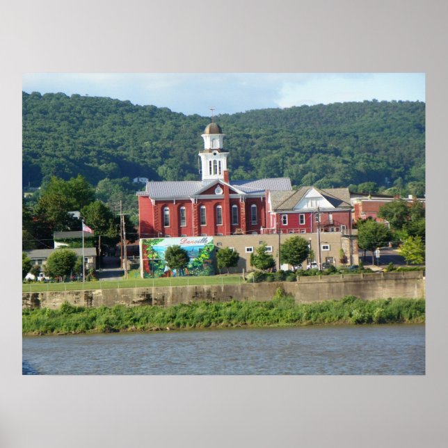 Danville Pennsylvania Poster (Framsidan)