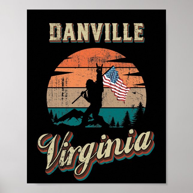 Danville Virginia Poster (Framsidan)