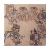 Danwon Mudong Koreansk traditionell målning