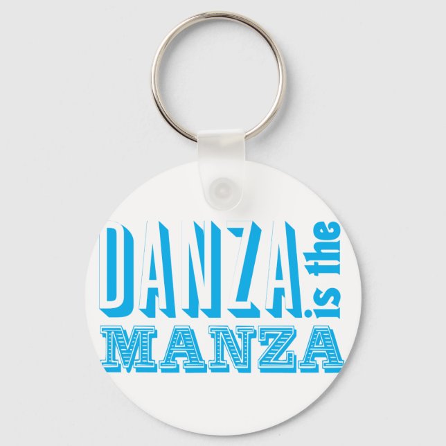 Danza är Manza Nyckelring (Framsida)