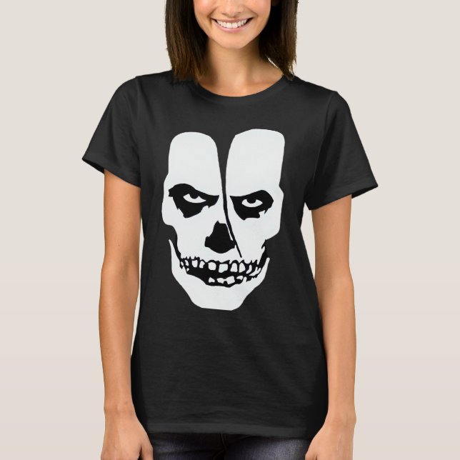 Danzig som Misfits Crimson Ghost T Shirt (Framsida)