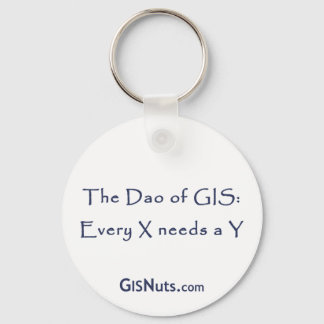 Dao of GIS Keychain Nyckelring