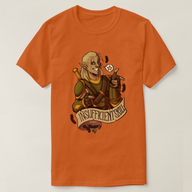DAO Zevran T Shirt (Design framsida)