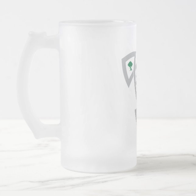 DAoC frostad Glass mugg med fnurran (Vänster)