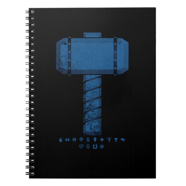 DAoC Midgard bultar och klassificerar Anteckningsbok Med Spiral (Framsidan)