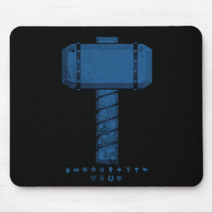 DAoC Midgard och klassificerar Emblems Mousepad Musmatta