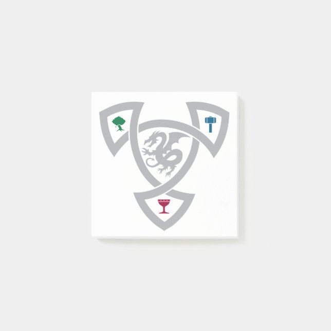 DAoC Post-IT-anteckningar Post-it Block (Framsida)