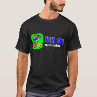 Dap App Tagline svart T-tröja Tee Shirt