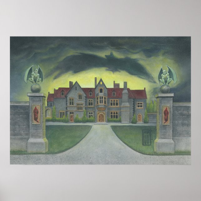 Daperyll Herrgård Poster (Framsidan)