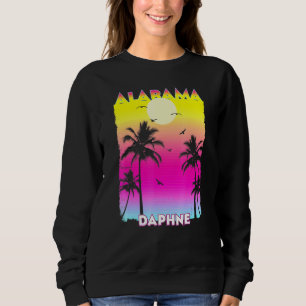 Daphne Alabama Al Summer Vintage Sunset T Shirt
