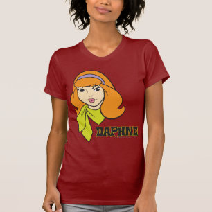 Daphne känt grafiskt tee shirt