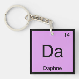Daphne-Namn kemi Inslag Periodiska Borden
