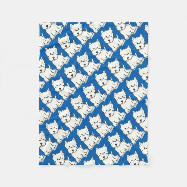 Daphne - skräddarsy färg! fleecefilt (Framsidan)