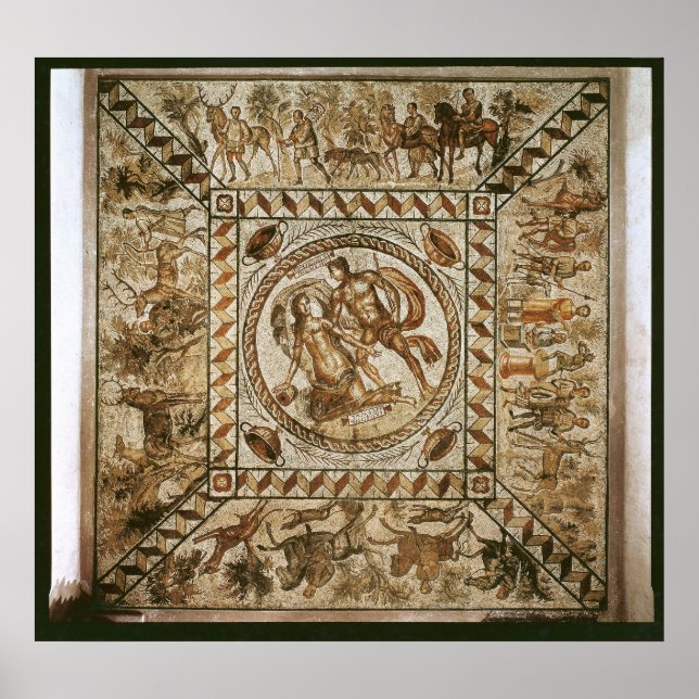 Daphne som drivs av Apollo Poster (Framsidan)