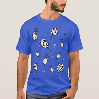 Daphnia spec Crustacea collage T Shirt