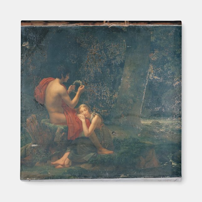 Daphnis och Chloe, 1824-25 Magnet (Framsidan)