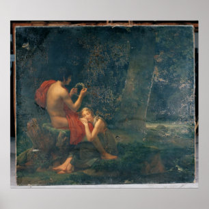 Daphnis och Chloe, 1824-25 Poster