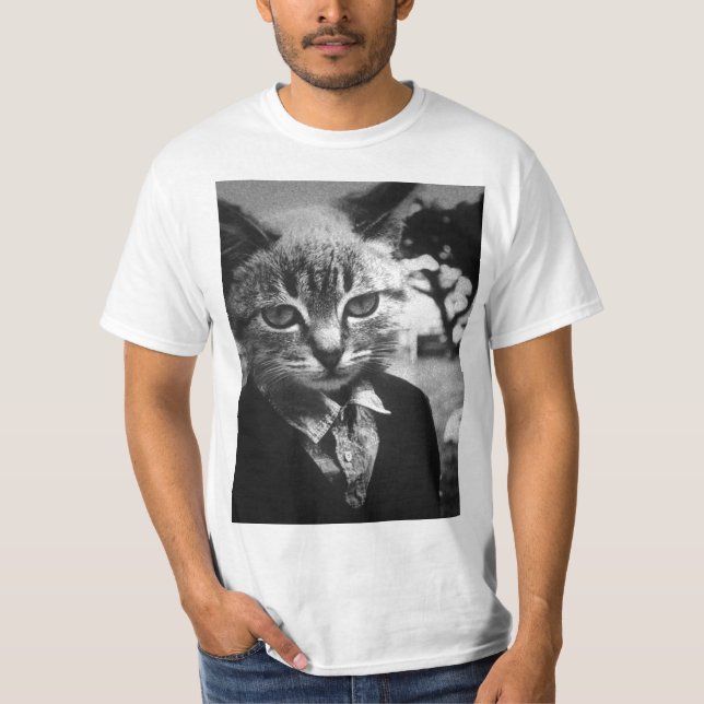 Dapper Cat T-shirt (Framsida)