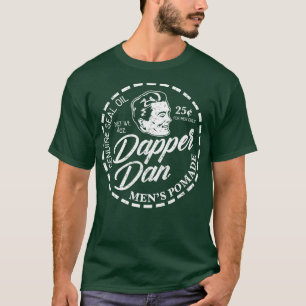 Dapper Dan Pomade White Distress T Shirt