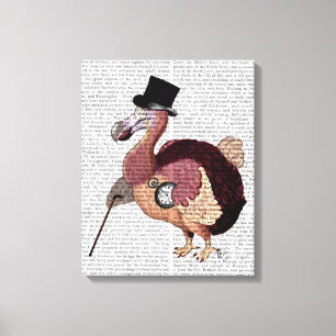 Dapper Dodo Canvastryck