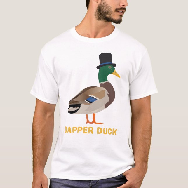 Dapper Duck T Shirt (Framsida)