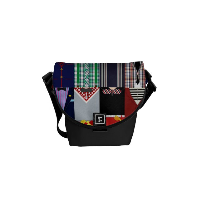 Dapper hänga lös kurir väska (Framsidan)