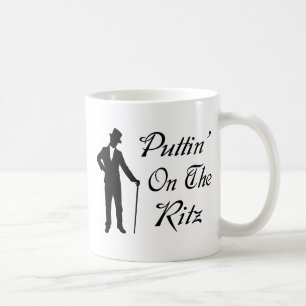 Dapper man Puttin på Ritzen Kaffemugg