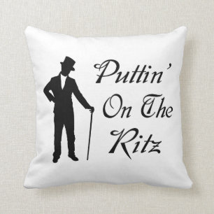 Dapper man Puttin på Ritzen Kudde