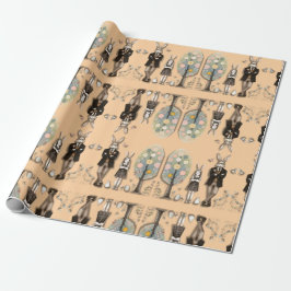 Dapper Påsk Wrapping Papper Presentpapper