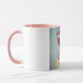 Dapper Pocket Bunny med Bow Tie Mugg